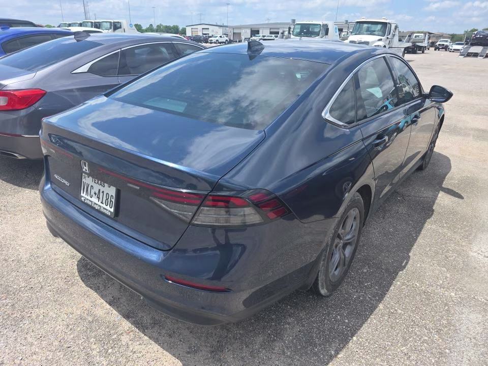 2024 Blue Honda Accord EX FWD Sedan