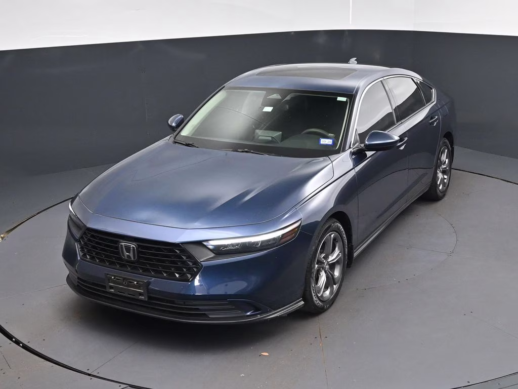 2024 Blue Honda Accord EX FWD Sedan