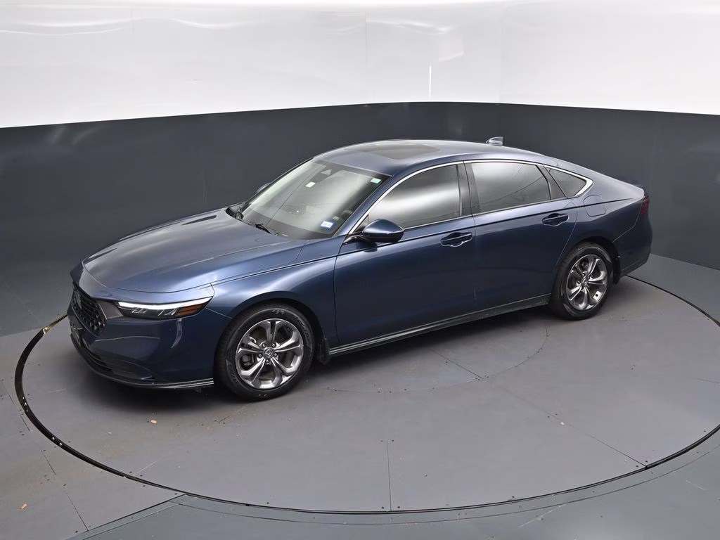 2024 Blue Honda Accord EX FWD Sedan