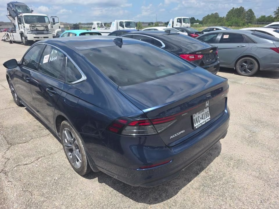 2024 Blue Honda Accord EX FWD Sedan