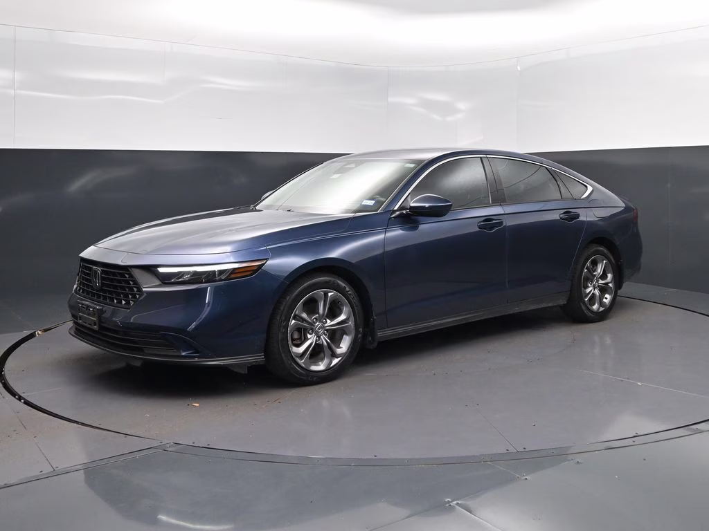 2024 Blue Honda Accord EX FWD Sedan