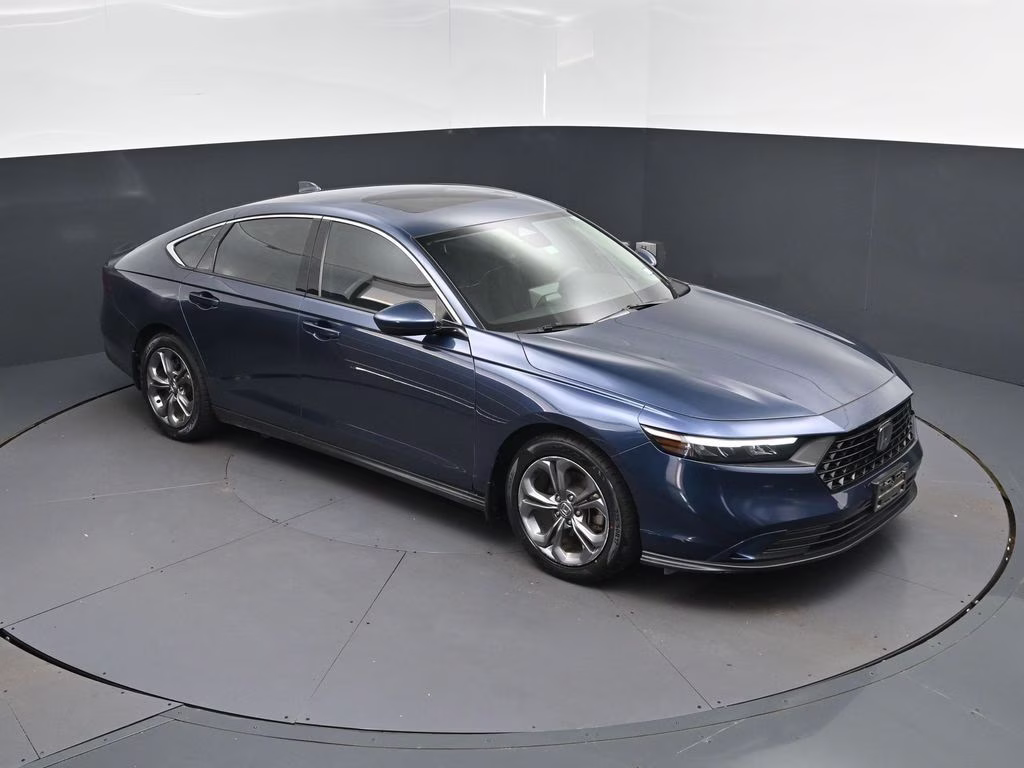 2024 Blue Honda Accord EX FWD Sedan