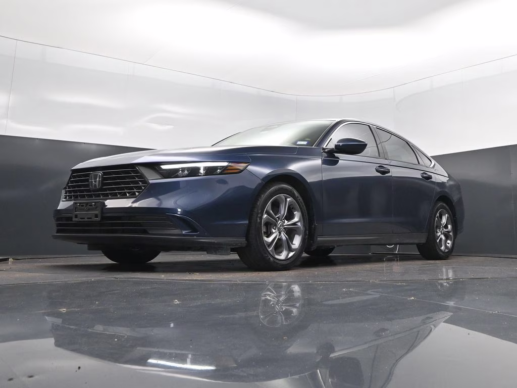 2024 Blue Honda Accord EX FWD Sedan