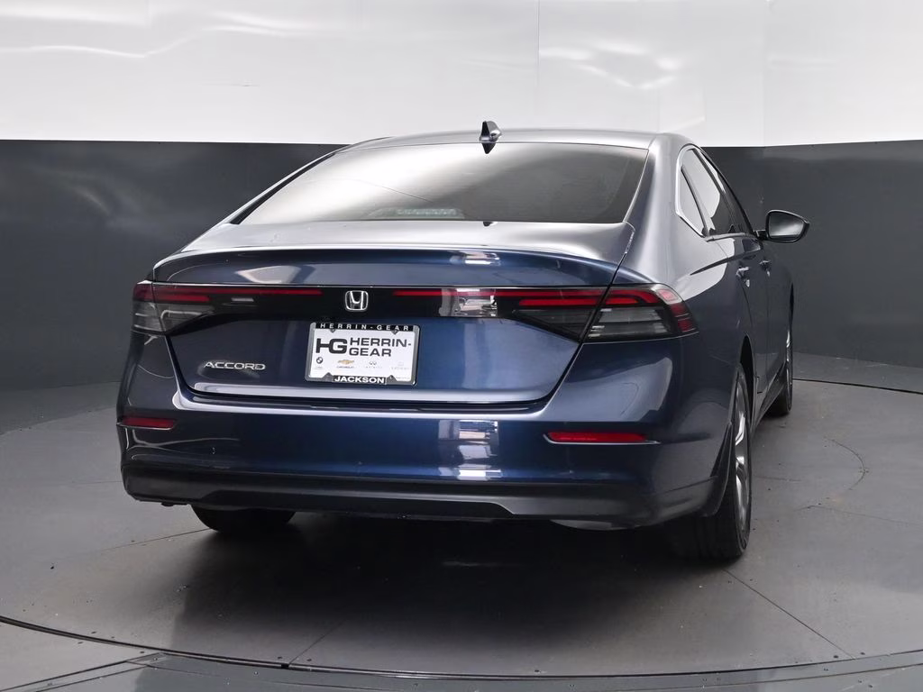 2024 Blue Honda Accord EX FWD Sedan
