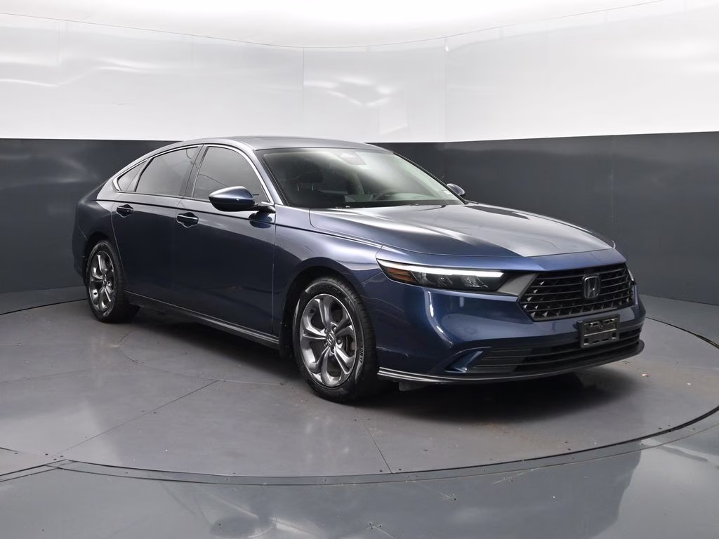2024 Blue Honda Accord EX FWD Sedan