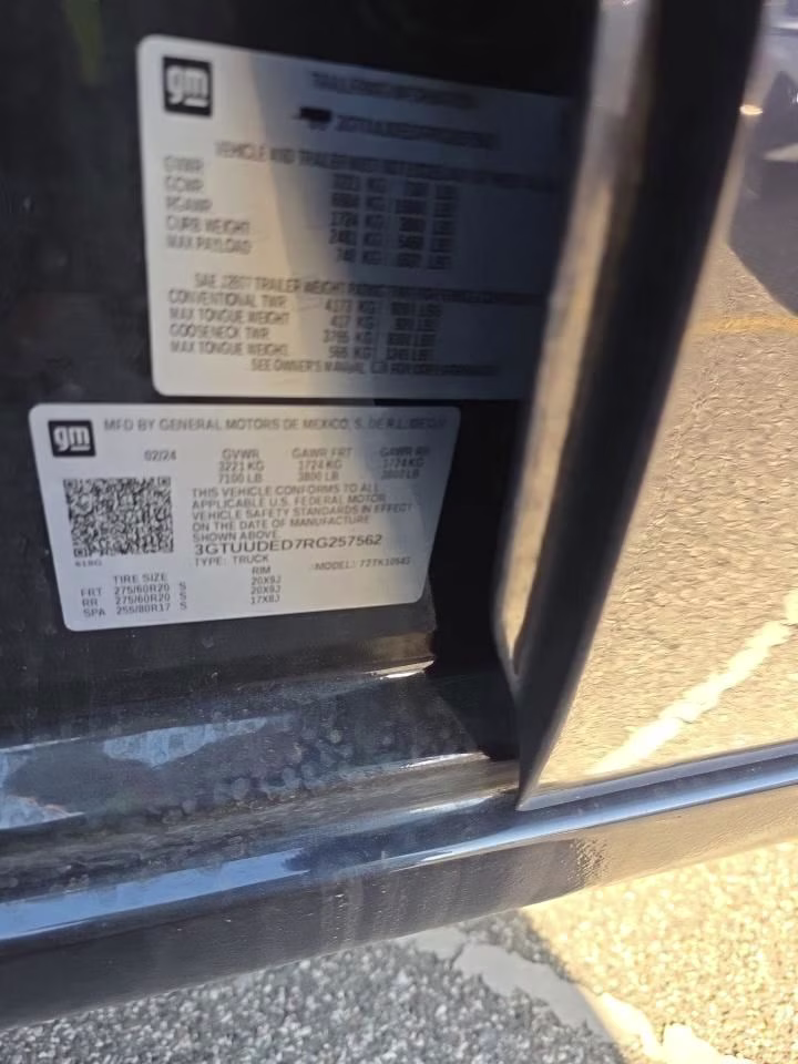 2024 Titanium GMC Sierra 1500 SLT 4X4 Truck