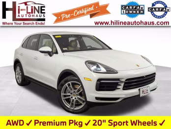 2022 Carrara White Metallic Porsche Cayenne Base AWD SUV