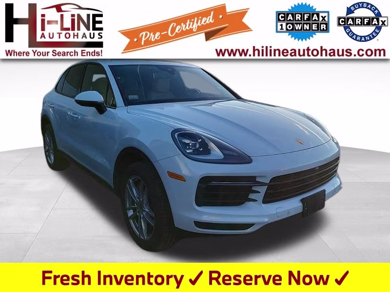 2022 Carrara White Porsche Cayenne Base AWD SUV