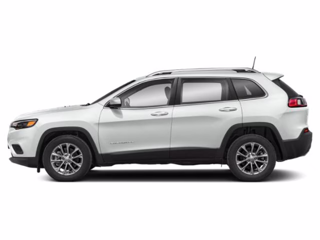 2019 Bright White Jeep Cherokee Latitude Plus 4X4 SUV