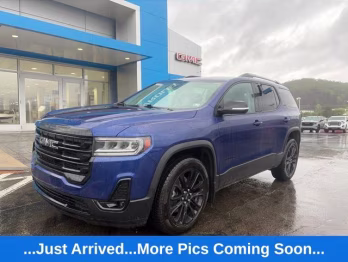 2023 Blue Metallic GMC Acadia SLT AWD SUV