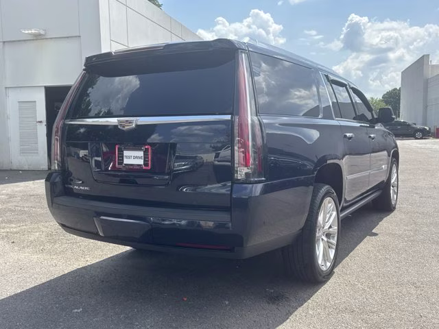 2019 Dark Adriatic Blue Metallic Cadillac Escalade ESV Premium Luxury 4X4 SUV