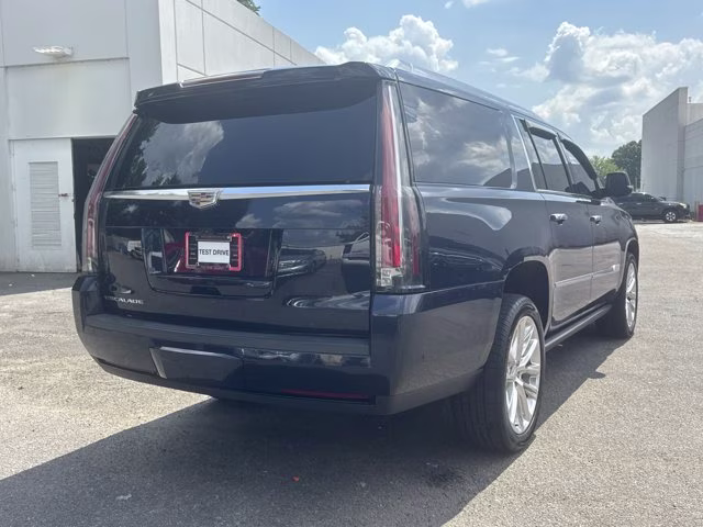 2019 Dark Adriatic Blue Metallic Cadillac Escalade ESV Premium Luxury 4X4 SUV