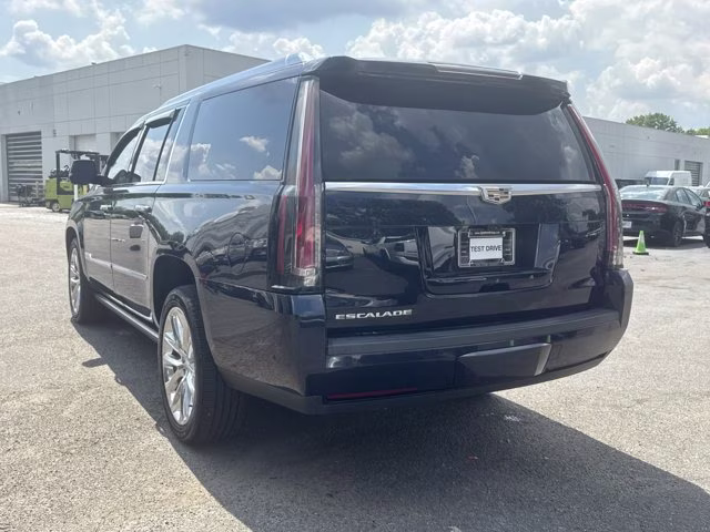 2019 Dark Adriatic Blue Metallic Cadillac Escalade ESV Premium Luxury 4X4 SUV