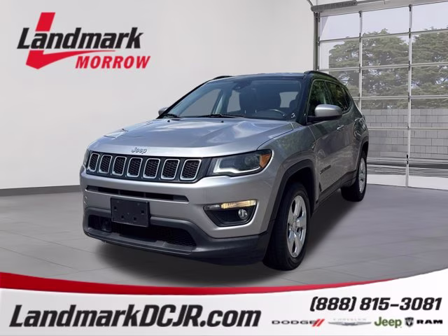 2018 Billet Silver Metallic Clearcoat Jeep Compass Latitude 4X4 SUV