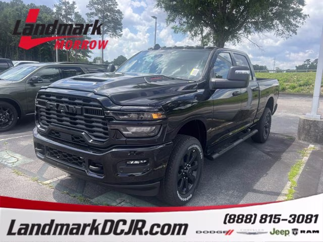 2026 Diamond Black Crystal Pearlcoat Ram 2500 Black Express 4X4 Truck