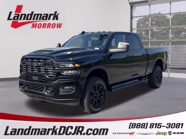2026 Diamond Black Crystal Pearlcoat Ram 2500 Black Express 4X4 Truck