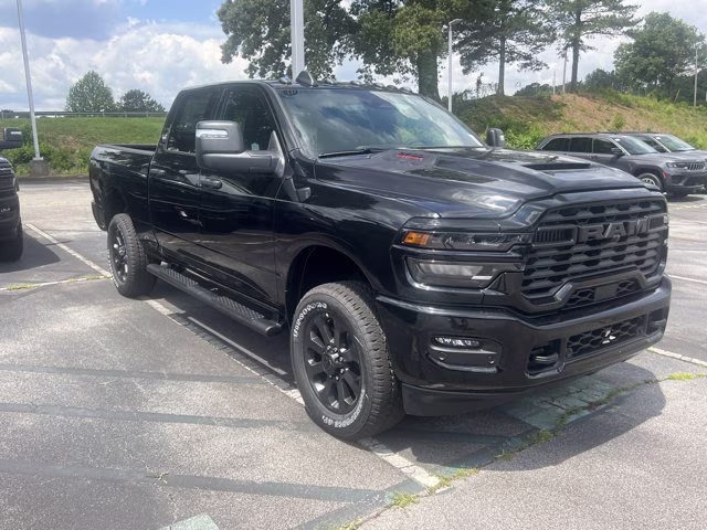 2026 Diamond Black Crystal Pearlcoat Ram 2500 Black Express 4X4 Truck