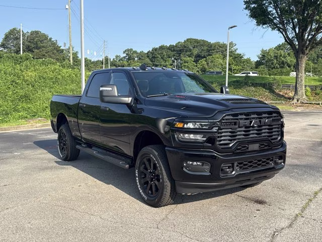 2026 Diamond Black Crystal Pearlcoat Ram 2500 Black Express 4X4 Truck