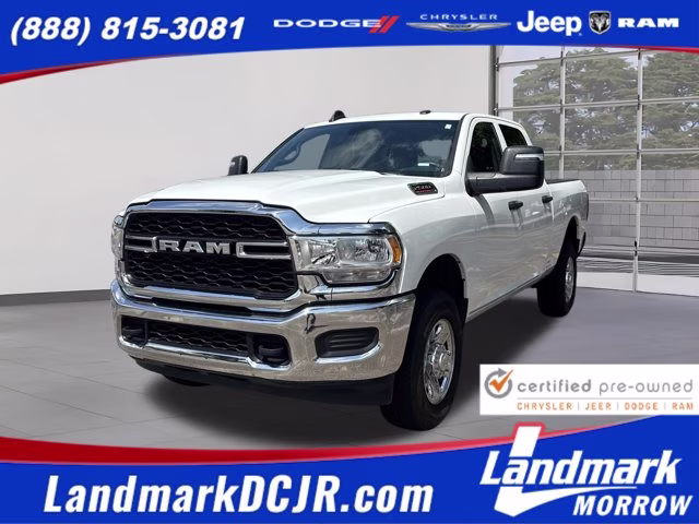 2024 Bright White Clearcoat Ram 2500 Tradesman 4X4 Truck