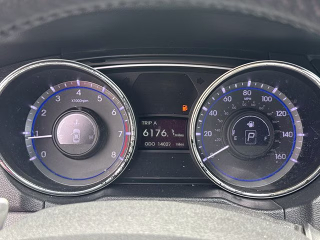 2013 Harbor Gray Metallic Hyundai Sonata SE FWD Sedan