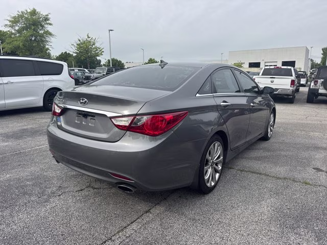 2013 Harbor Gray Metallic Hyundai Sonata SE FWD Sedan