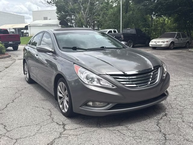 2013 Harbor Gray Metallic Hyundai Sonata SE FWD Sedan