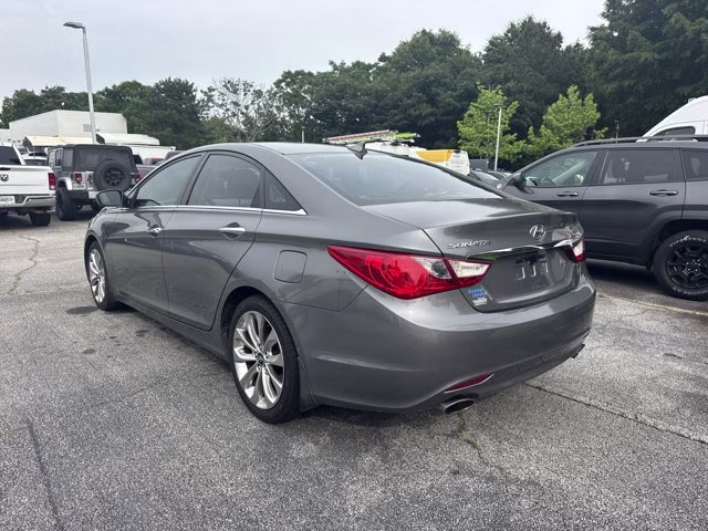 2013 Harbor Gray Metallic Hyundai Sonata SE FWD Sedan