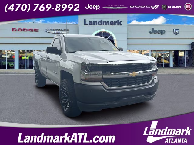 2018 Summit White Chevrolet Silverado 1500 RWD Truck
