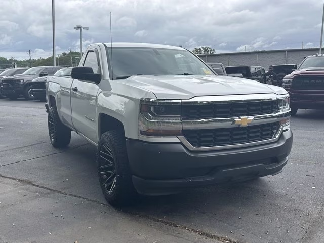 2018 Summit White Chevrolet Silverado 1500 RWD Truck