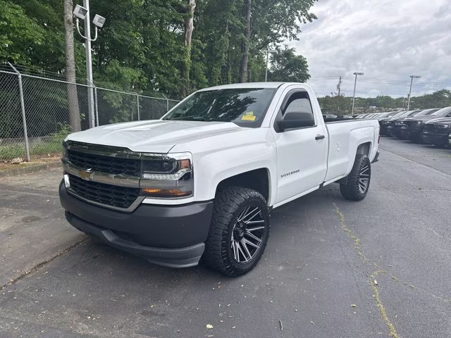 2018 Summit White Chevrolet Silverado 1500 RWD Truck
