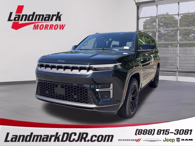 2026 High Gloss Black Jeep Grand Wagoneer Limited Reserve 4X4 SUV