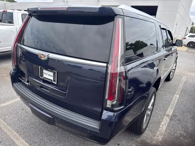 2019 Dark Adriatic Blue Metallic Cadillac Escalade ESV Premium Luxury 4X4 SUV