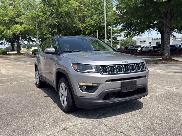 2018 Billet Silver Metallic Clearcoat Jeep Compass Latitude 4X4 SUV