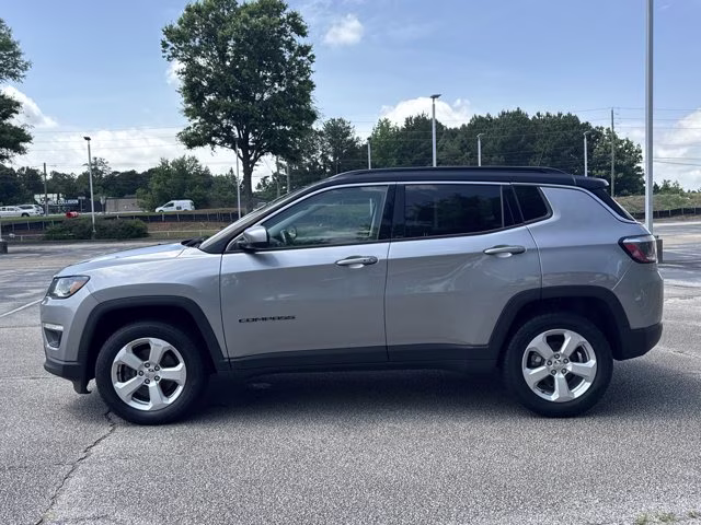 2018 Billet Silver Metallic Clearcoat Jeep Compass Latitude 4X4 SUV