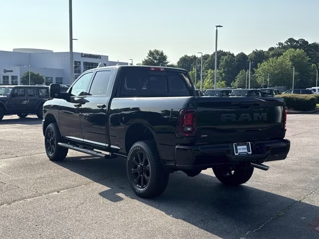 2026 Diamond Black Crystal Pearlcoat Ram 2500 Black Express 4X4 Truck