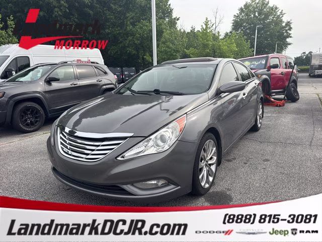 2013 Harbor Gray Metallic Hyundai Sonata SE FWD Sedan