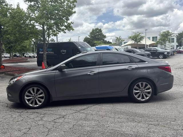 2013 Harbor Gray Metallic Hyundai Sonata SE FWD Sedan