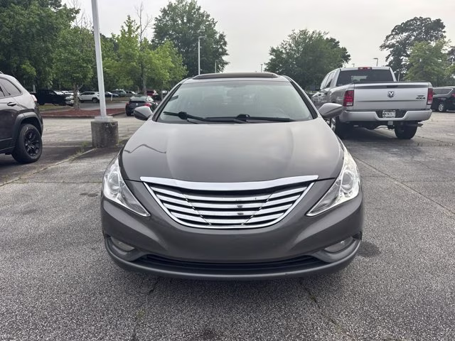 2013 Harbor Gray Metallic Hyundai Sonata SE FWD Sedan