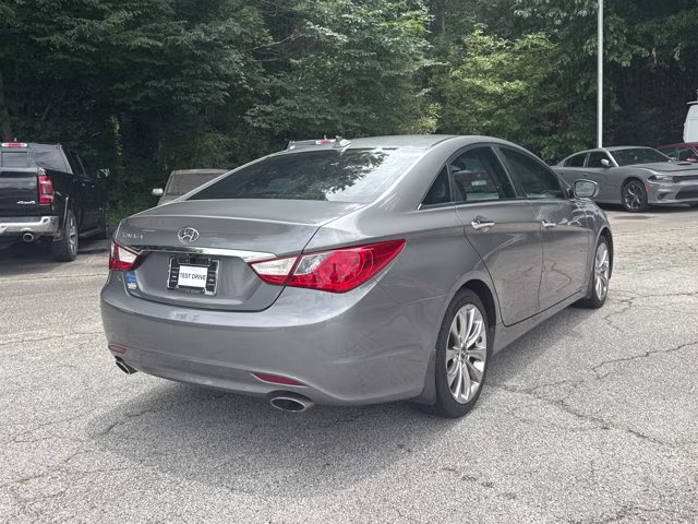 2013 Harbor Gray Metallic Hyundai Sonata SE FWD Sedan