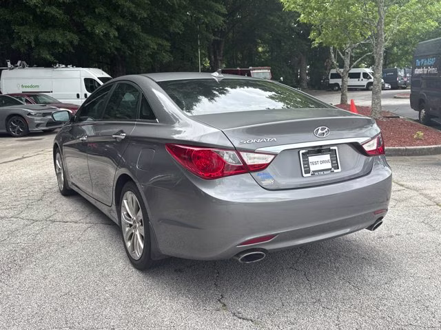 2013 Harbor Gray Metallic Hyundai Sonata SE FWD Sedan