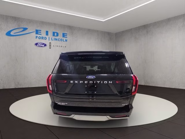 2025 Agate Black Metallic Ford Expedition Max Platinum 4X4 SUV