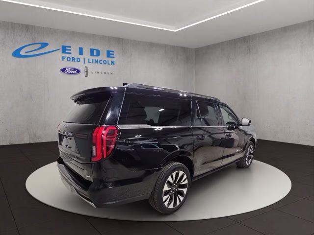 2025 Agate Black Metallic Ford Expedition Max Platinum 4X4 SUV