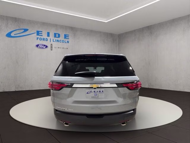 2023 Sterling Gray Metallic Chevrolet Traverse LS AWD SUV