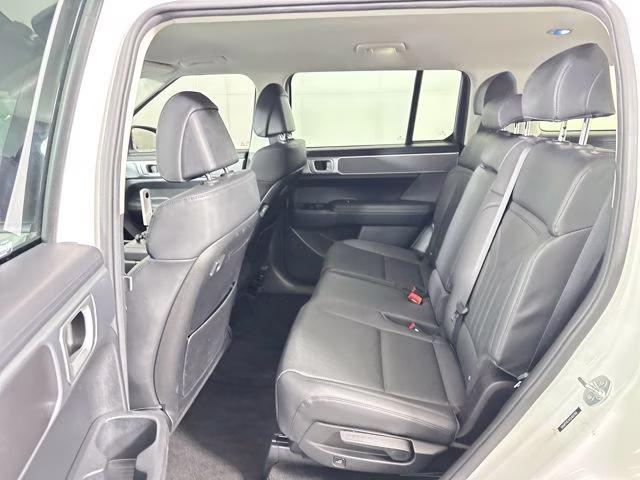 2025 Serenity White Hyundai Santa Fe Hybrid SEL FWD SUV