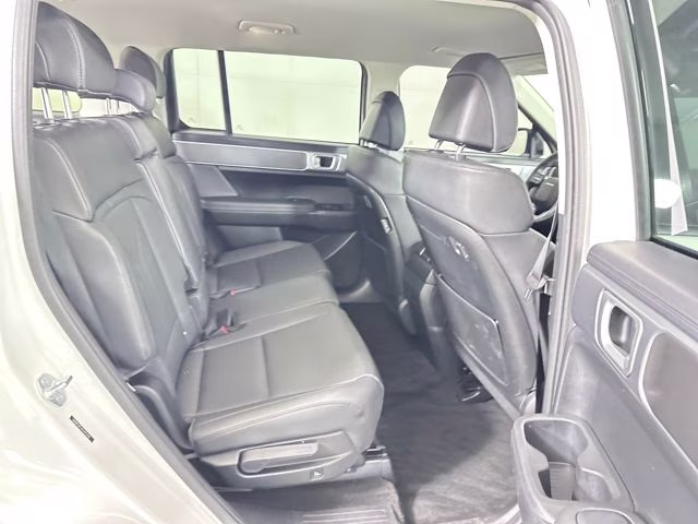 2025 Serenity White Hyundai Santa Fe Hybrid SEL FWD SUV