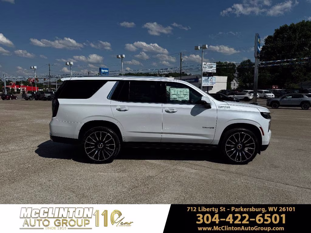 2026 Polar White Tricoat Chevrolet Tahoe High Country 4X4 SUV