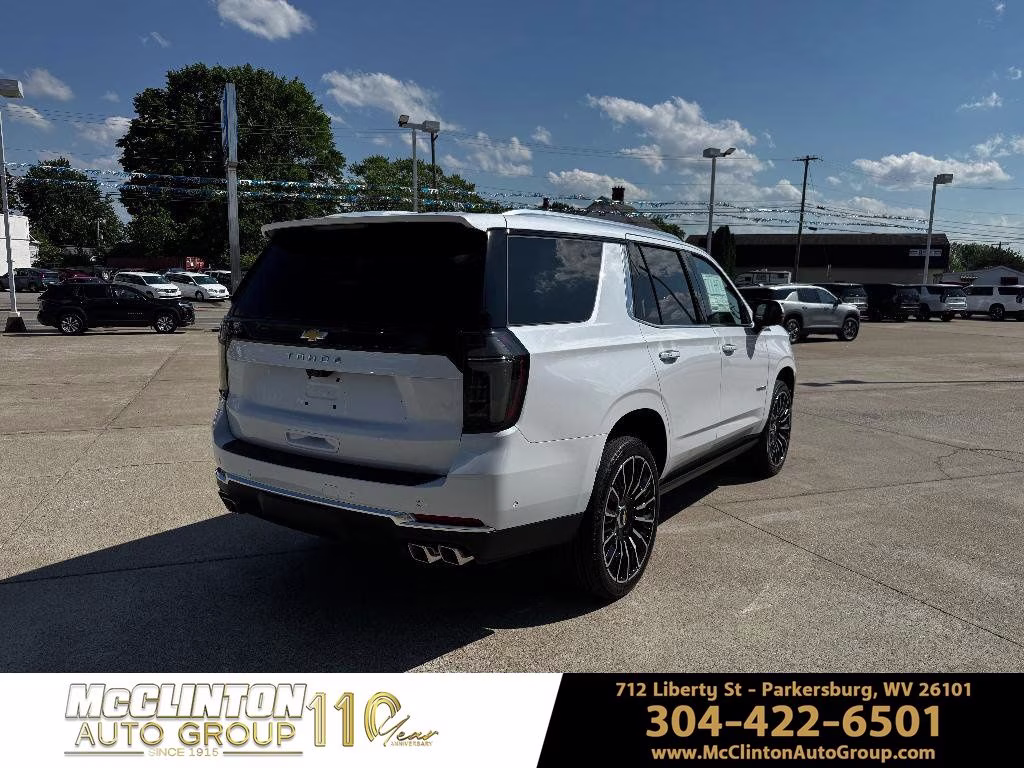 2026 Polar White Tricoat Chevrolet Tahoe High Country 4X4 SUV