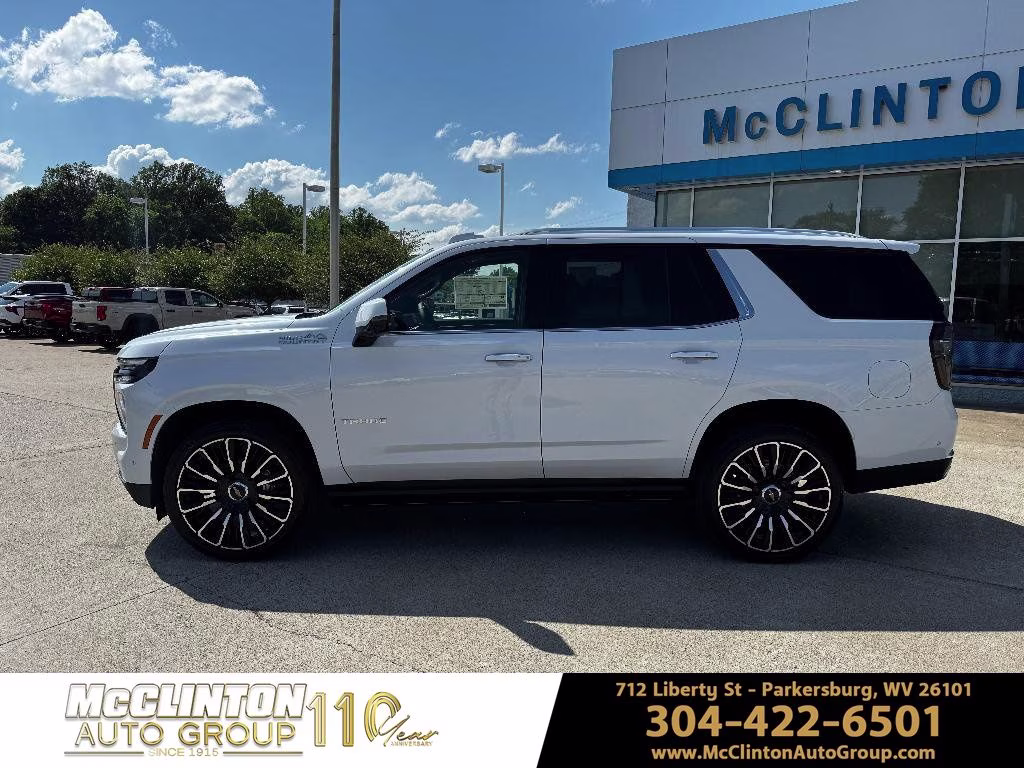2026 Polar White Tricoat Chevrolet Tahoe High Country 4X4 SUV