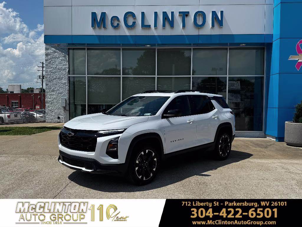 2026 Polar White Tricoat Chevrolet Equinox RS AWD SUV