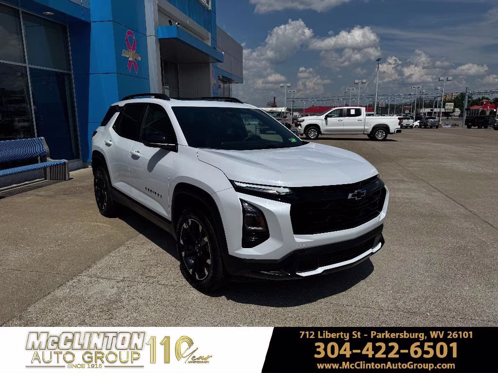 2026 Polar White Tricoat Chevrolet Equinox RS AWD SUV